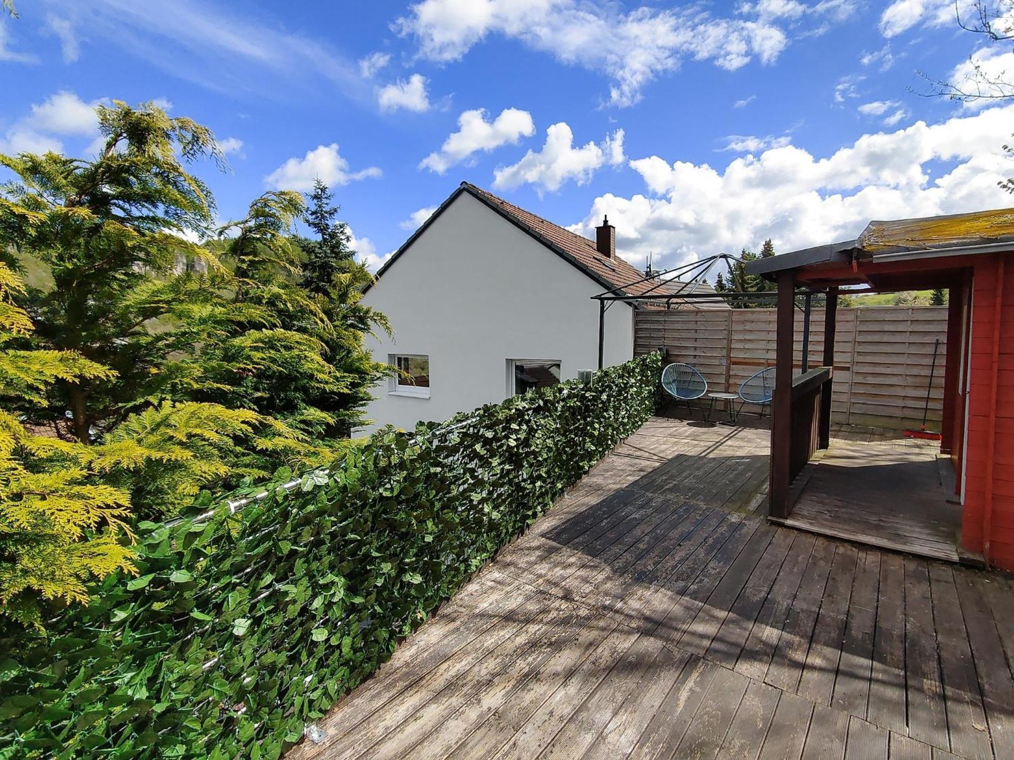 Ferienhaus Panorama Gerolstein Mit Garten, Grill & Terrasse Buitenkant foto